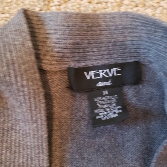 Verve Ami Grey Cardigan - Picture 3 of 5